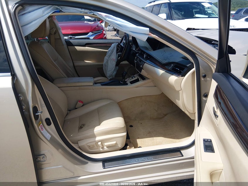 2013 Lexus ES VIN JTHBK1GG6D2001576 IAAI salvage auction — FRONT END, Salvage Title, sold $25 on 2026-07-21 (photo 5)