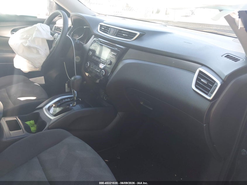 2016 Nissan Rogue VIN KNMAT2MV0GP642572 IAAI salvage auction — FRONT END, Salvage Title, sold $500 on 2026-07-21 (photo 5)