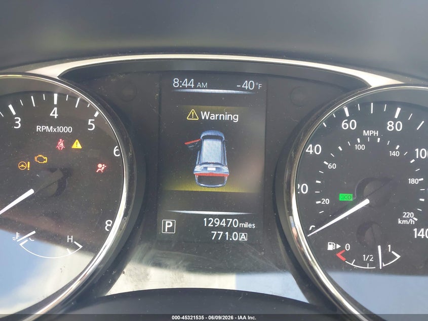 2016 Nissan Rogue VIN KNMAT2MV0GP642572 IAAI salvage auction — FRONT END, Salvage Title, sold $500 on 2026-07-21 (photo 7)