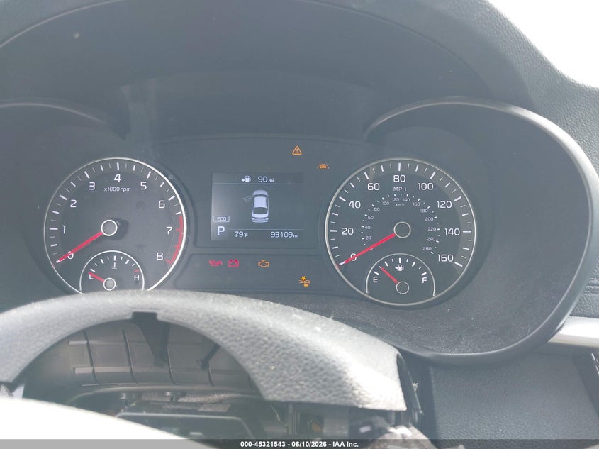 2019 Kia Optima VIN 5XXGT4L36KG361589 IAAI salvage auction — THEFT, Salvage (Connecticut), sold $525 on 2026-07-30 (photo 7)