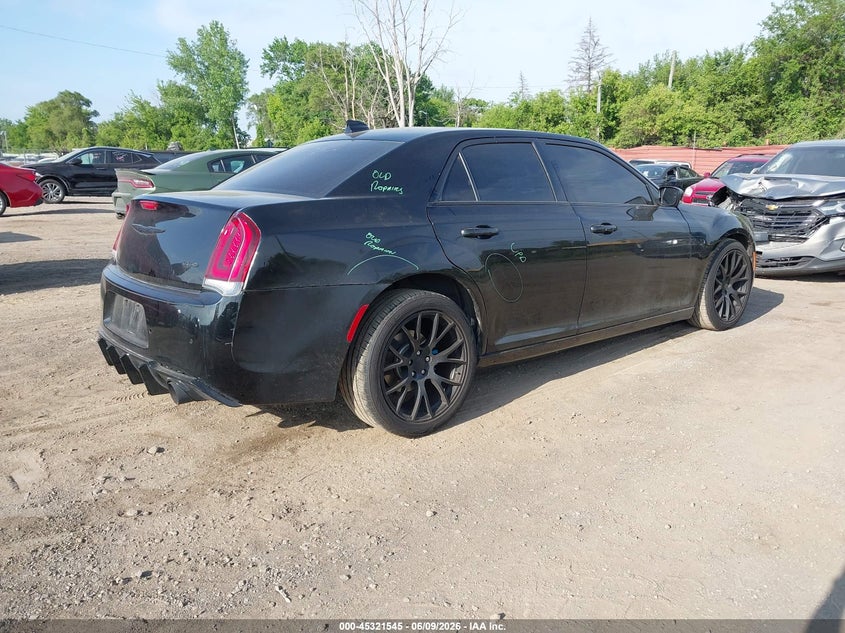 2018 Chrysler 300 VIN 2C3CCAPTXJH293482 IAAI salvage auction — SIDE, Salvage Title, sold $8,100 on 2026-07-23 (photo 4)