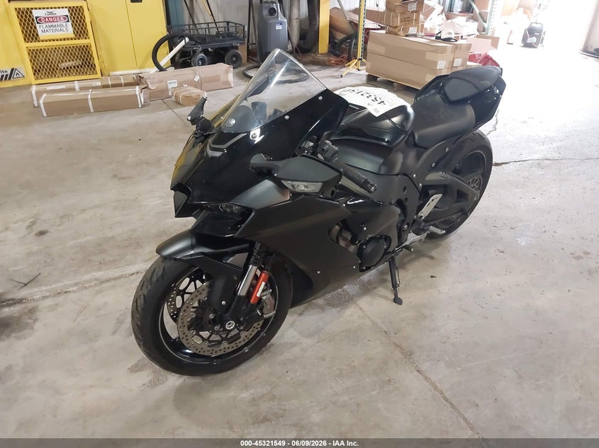 2024 Kawasaki Zx VIN JKBZXVM18RA007214 IAAI salvage auction — FRONT END, Salvage Title, sold $4,250 on 2026-07-07 (photo 2)