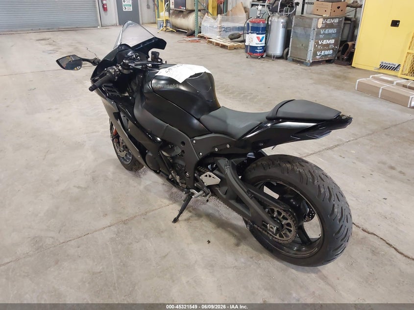 2024 Kawasaki Zx VIN JKBZXVM18RA007214 IAAI salvage auction — FRONT END, Salvage Title, sold $4,250 on 2026-07-07 (photo 3)