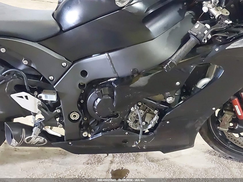 2024 Kawasaki Zx VIN JKBZXVM18RA007214 IAAI salvage auction — FRONT END, Salvage Title, sold $4,250 on 2026-07-07 (photo 8)