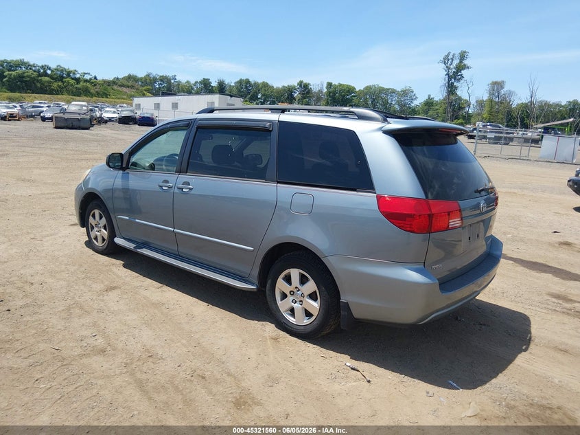 2004 Toyota Sienna VIN 5TDZA23C54S119851 IAAI salvage auction — NORMAL WEAR, Salvage (Texas), sold $1,150 on 2026-07-09 (photo 3)