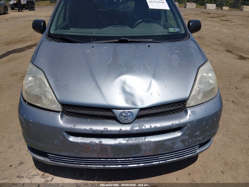2004 Toyota Sienna VIN 5TDZA23C54S119851 IAAI salvage auction — NORMAL WEAR, Salvage (Texas), sold $1,150 on 2026-07-09 (photo 6)