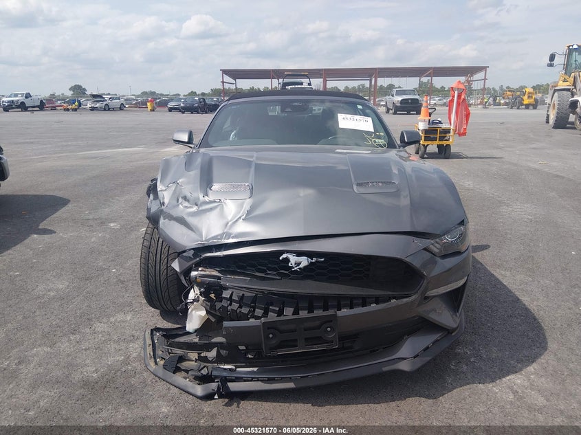 2022 Ford Mustang VIN 1FATP8UHXN5102834 IAAI salvage auction — RIGHT FRONT, Salvage Title, sold $5,500 on 2026-08-25 (photo 6)