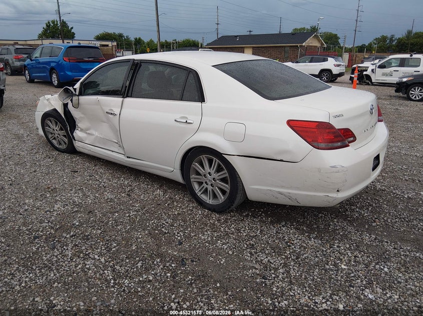 2008 Toyota Avalon VIN 4T1BK36B68U292296 IAAI salvage auction — LEFT SIDE, Salvage (Missouri), sold $825 on 2026-07-19 (photo 3)