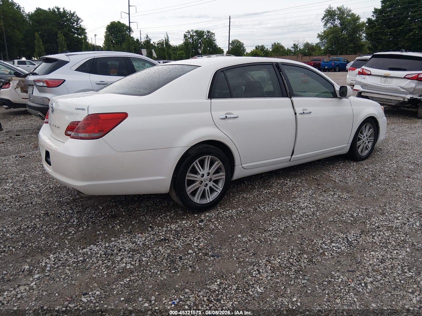 2008 Toyota Avalon VIN 4T1BK36B68U292296 IAAI salvage auction — LEFT SIDE, Salvage (Missouri), sold $825 on 2026-07-19 (photo 4)
