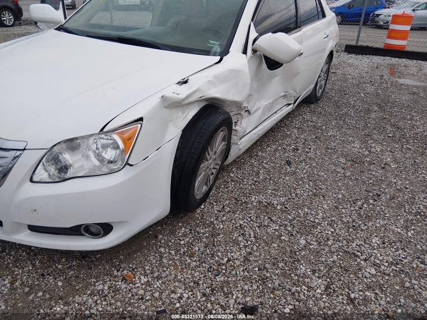 2008 Toyota Avalon VIN 4T1BK36B68U292296 IAAI salvage auction — LEFT SIDE, Salvage (Missouri), sold $825 on 2026-07-19 (photo 6)