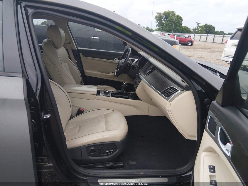 2017 Genesis G80 VIN KMHGN4JF0HU173334 IAAI salvage auction — LEFT SIDE, Salvage (Louisiana), sold $5,100 on 2026-07-29 (photo 5)