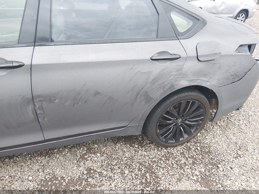 2017 Genesis G80 VIN KMHGN4JF0HU173334 IAAI salvage auction — LEFT SIDE, Salvage (Louisiana), sold $5,100 on 2026-07-29 (photo 6)