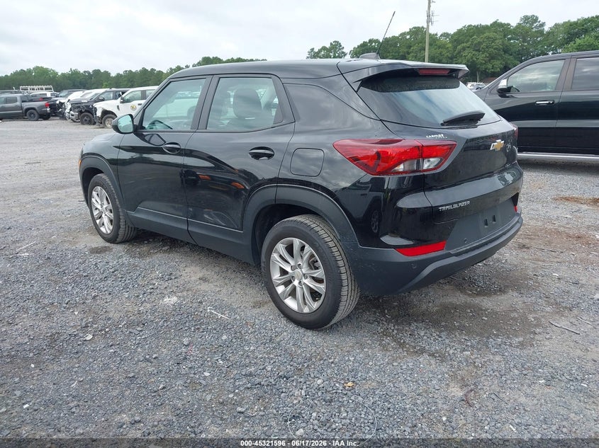 2021 Chevrolet Trailblazer VIN KL79MMS23MB176002 IAAI salvage auction — LEFT SIDE, Salvage (Idaho), sold $3,800 on 2026-07-14 (photo 3)