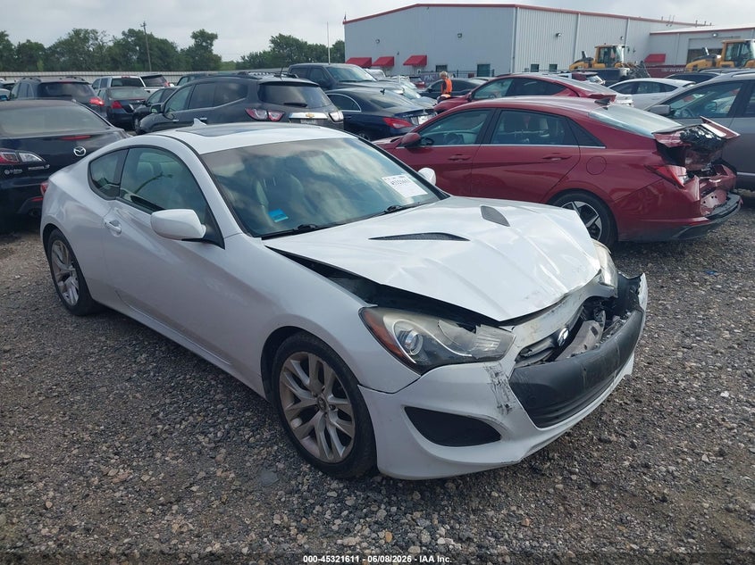 2013 Hyundai Genesis VIN KMHHT6KD4DU095413 IAAI salvage auction — FRONT END, Salvage Title, sold $1,350 on 2026-07-07 (photo 1)