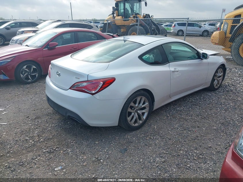 2013 Hyundai Genesis VIN KMHHT6KD4DU095413 IAAI salvage auction — FRONT END, Salvage Title, sold $1,350 on 2026-07-07 (photo 4)