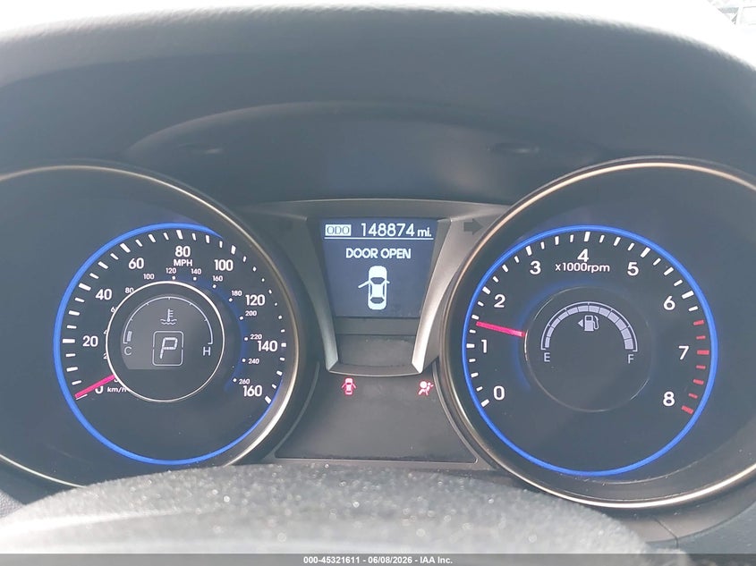 2013 Hyundai Genesis VIN KMHHT6KD4DU095413 IAAI salvage auction — FRONT END, Salvage Title, sold $1,350 on 2026-07-07 (photo 7)