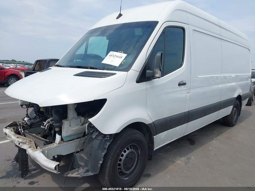 2021 Mercedes-benz Sprinter VIN W1W40CHYXMT056145 IAAI salvage auction — FRONT END, Salvage (North Carolina), sold $7,425 on 2026-07-15 (photo 2)