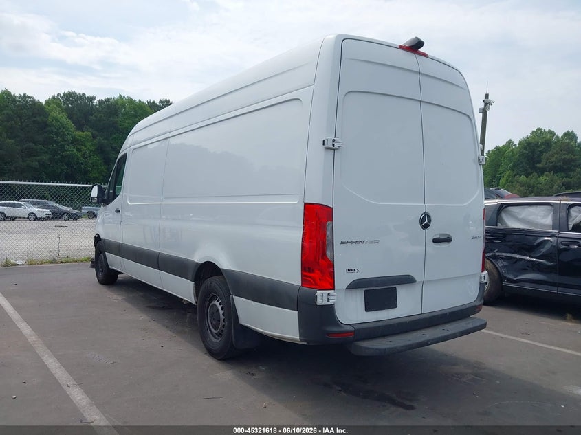 2021 Mercedes-benz Sprinter VIN W1W40CHYXMT056145 IAAI salvage auction — FRONT END, Salvage (North Carolina), sold $7,425 on 2026-07-15 (photo 3)