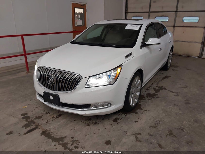 2014 Buick Lacrosse VIN 1G4GE5G35EF165166 IAAI salvage auction — FRONT END, Salvage (Iowa), sold $2,100 on 2026-07-28 (photo 2)
