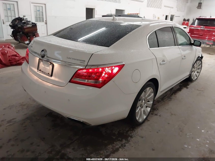 2014 Buick Lacrosse VIN 1G4GE5G35EF165166 IAAI salvage auction — FRONT END, Salvage (Iowa), sold $2,100 on 2026-07-28 (photo 4)