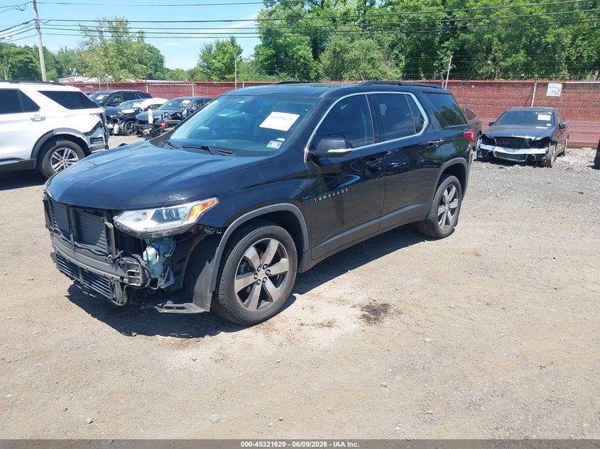 2019 Chevrolet Traverse VIN 1GNEVHKW9KJ176587 IAAI salvage auction — FRONT END, Salvage Title, sold $3,000 on 2026-07-19 (photo 2)