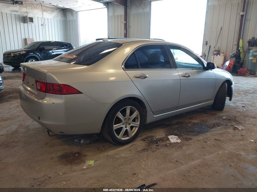 2005 Acura Tsx VIN JH4CL96805C020503 IAAI salvage auction — NORMAL WEAR, Clear (Michigan), sold $400 on 2026-07-28 (photo 4)