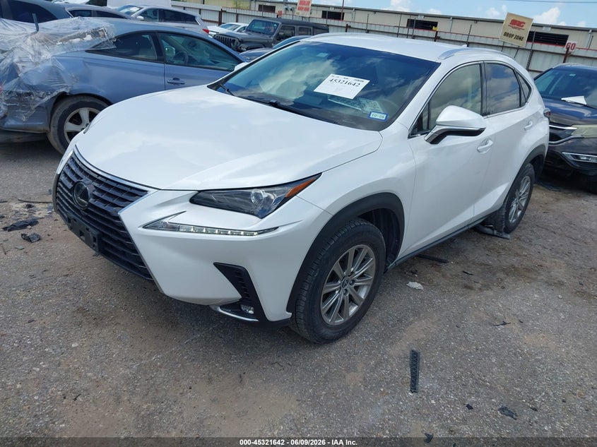 2020 Lexus Nx VIN JTJAARBZ9L5006305 IAAI salvage auction — RIGHT REAR, Salvage Title, sold $8,250 on 2026-07-22 (photo 2)