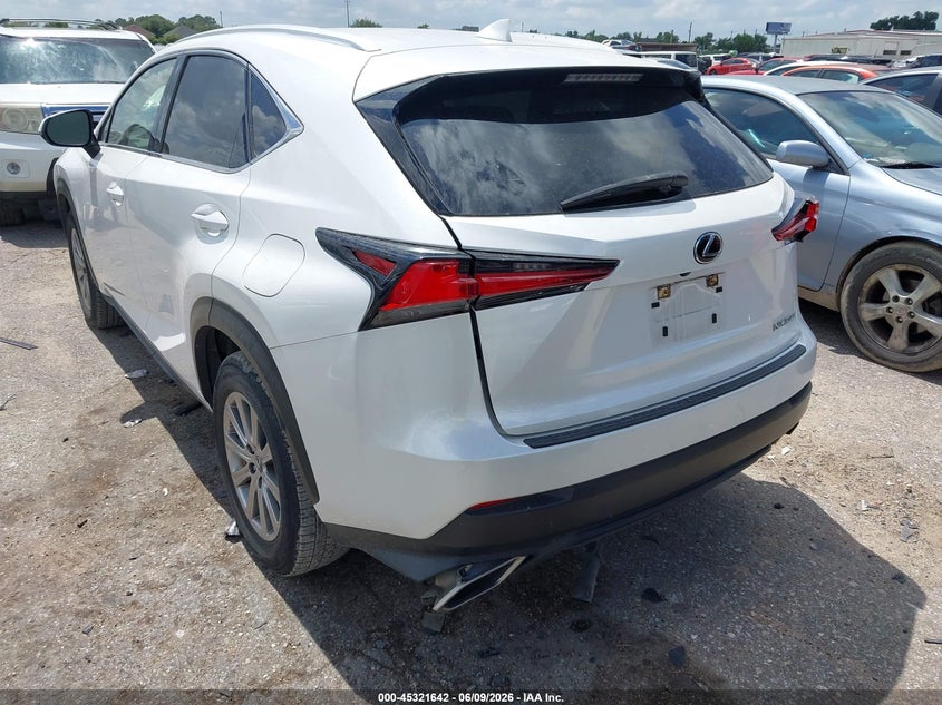 2020 Lexus Nx VIN JTJAARBZ9L5006305 IAAI salvage auction — RIGHT REAR, Salvage Title, sold $8,250 on 2026-07-22 (photo 3)