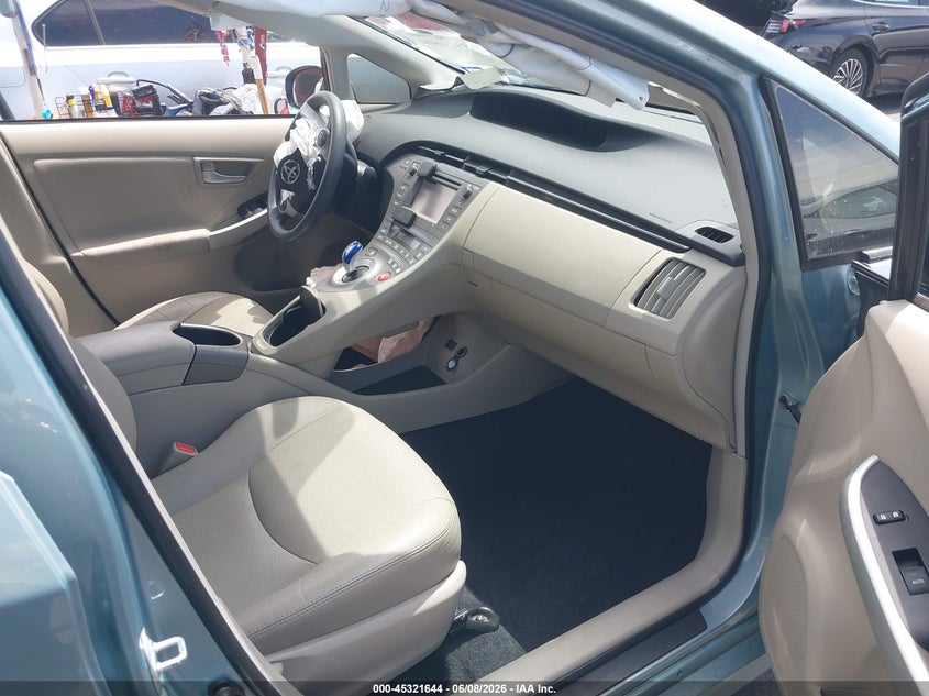2014 Toyota Prius VIN JTDKN3DU6E1767524 IAAI salvage auction — FRONT END, Salvage Title, sold $1,150 on 2026-07-09 (photo 5)