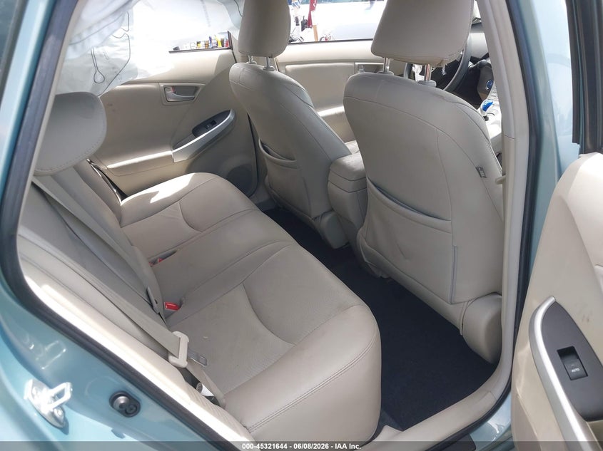 2014 Toyota Prius VIN JTDKN3DU6E1767524 IAAI salvage auction — FRONT END, Salvage Title, sold $1,150 on 2026-07-09 (photo 8)