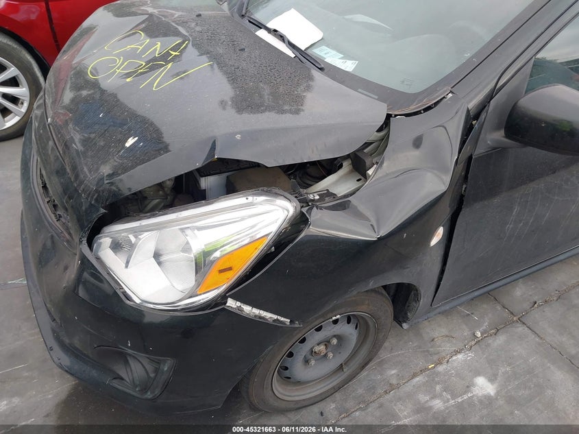 2020 Mitsubishi Mirage VIN ML32F3FJ8LHF02257 IAAI salvage auction — FRONT END, Salvage Title, sold $1,250 on 2026-07-22 (photo 6)