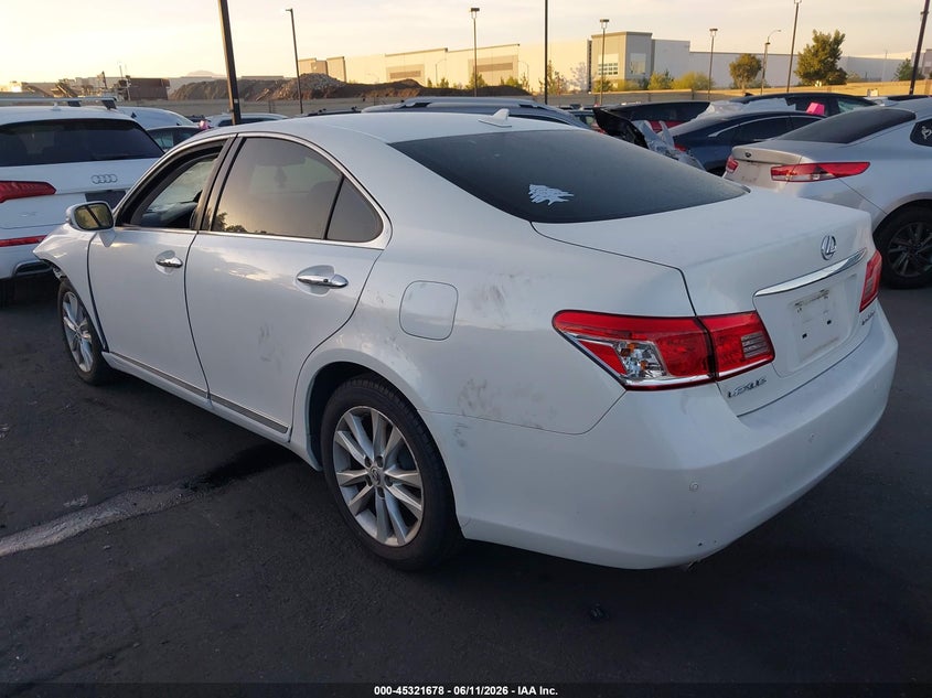 2010 Lexus ES VIN JTHBK1EG3A2370958 IAAI salvage auction — LEFT FRONT, Salvage Certificate (California), sold $925 on 2026-07-12 (photo 3)