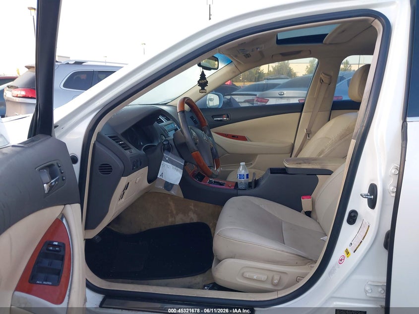 2010 Lexus ES VIN JTHBK1EG3A2370958 IAAI salvage auction — LEFT FRONT, Salvage Certificate (California), sold $925 on 2026-07-12 (photo 5)
