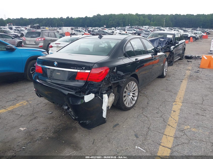 2012 BMW VIN WBAKX6C56CC197173 IAAI salvage auction — REAR END, Salvage Title, sold $1,650 on 2026-07-08 (photo 4)