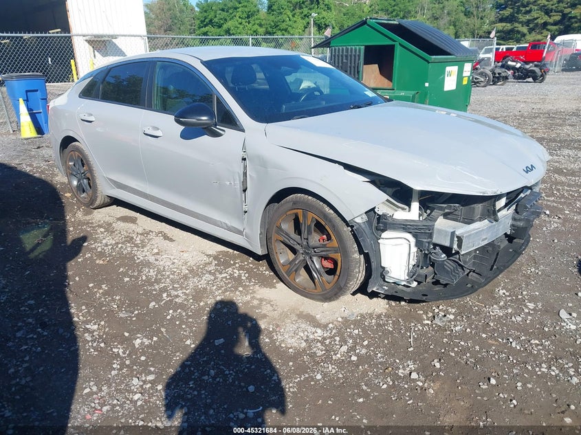 2022 Kia K5 VIN 5XXG64J2XNG120446 IAAI salvage auction — FRONT END, Salvage Title, sold $5,175 on 2026-07-14 (photo 1)