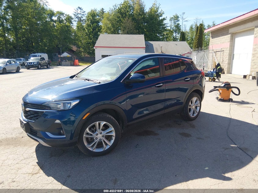 2021 Buick Encore gx VIN KL4MMCSL3MB088884 IAAI salvage auction — SIDE, Salvage Title, sold $3,500 on 2026-07-20 (photo 2)