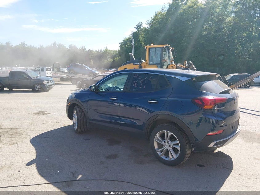 2021 Buick Encore gx VIN KL4MMCSL3MB088884 IAAI salvage auction — SIDE, Salvage Title, sold $3,500 on 2026-07-20 (photo 3)