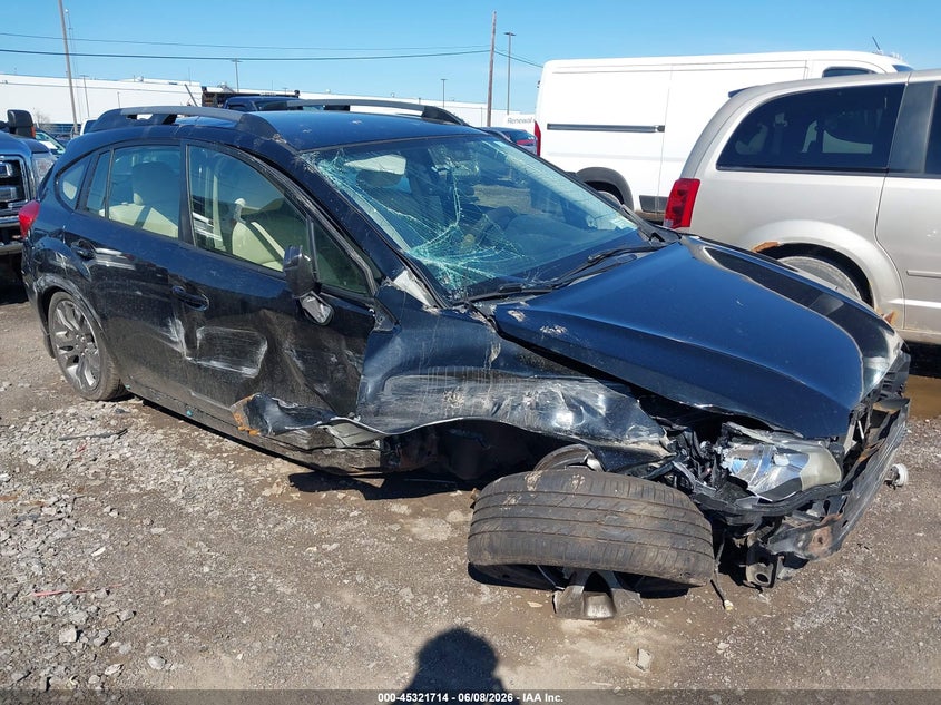 2012 Subaru Impreza VIN JF1GPAL6XCH238191 IAAI salvage auction — RIGHT FRONT, Salvage Title, sold $225 on 2026-07-08 (photo 1)