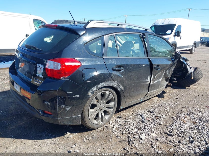 2012 Subaru Impreza VIN JF1GPAL6XCH238191 IAAI salvage auction — RIGHT FRONT, Salvage Title, sold $225 on 2026-07-08 (photo 4)