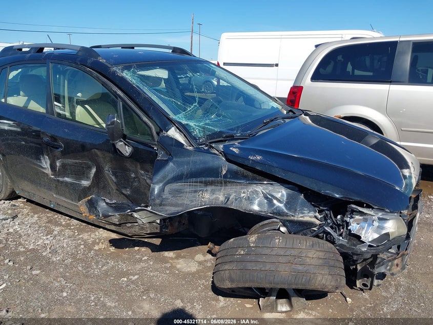 2012 Subaru Impreza VIN JF1GPAL6XCH238191 IAAI salvage auction — RIGHT FRONT, Salvage Title, sold $225 on 2026-07-08 (photo 6)