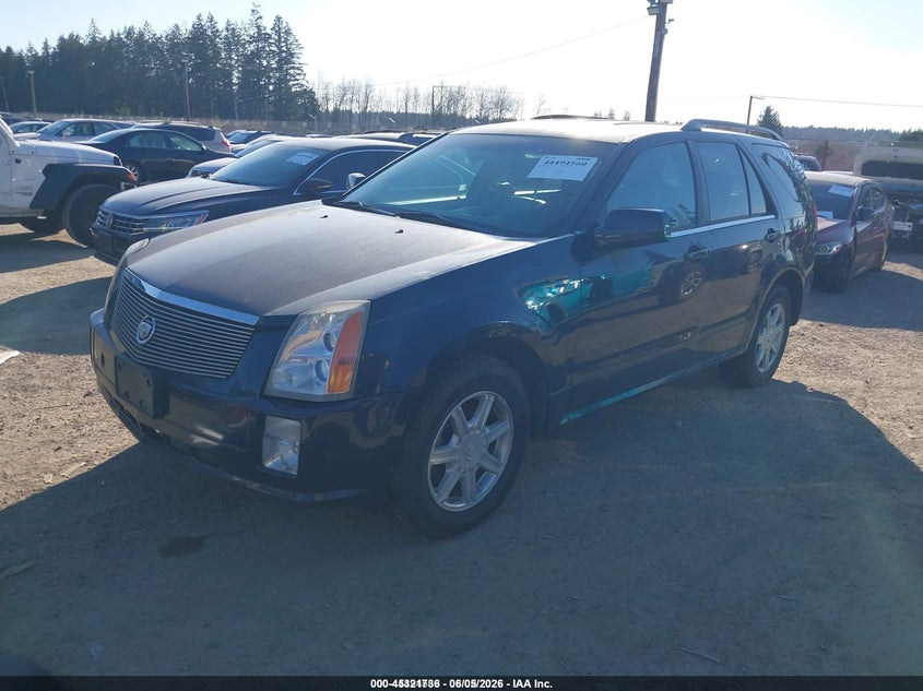 2004 Cadillac Srx VIN 1GYEE637X40160339 IAAI salvage auction — FRONT & REAR, Salvage (Idaho), sold $350 on 2026-07-08 (photo 2)