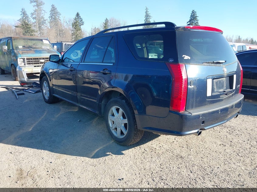 2004 Cadillac Srx VIN 1GYEE637X40160339 IAAI salvage auction — FRONT & REAR, Salvage (Idaho), sold $350 on 2026-07-08 (photo 3)