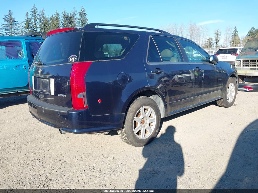 2004 Cadillac Srx VIN 1GYEE637X40160339 IAAI salvage auction — FRONT & REAR, Salvage (Idaho), sold $350 on 2026-07-08 (photo 4)
