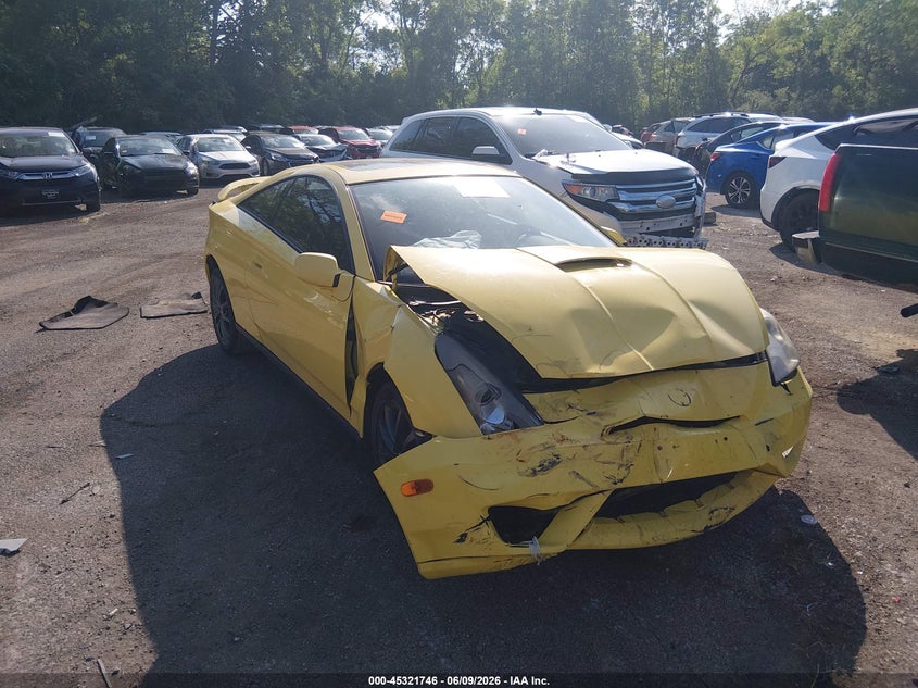 2003 Toyota Celica VIN JTDDR32T330147661 IAAI salvage auction — FRONT END, Salvage (Ohio), sold $375 on 2026-07-14 (photo 1)