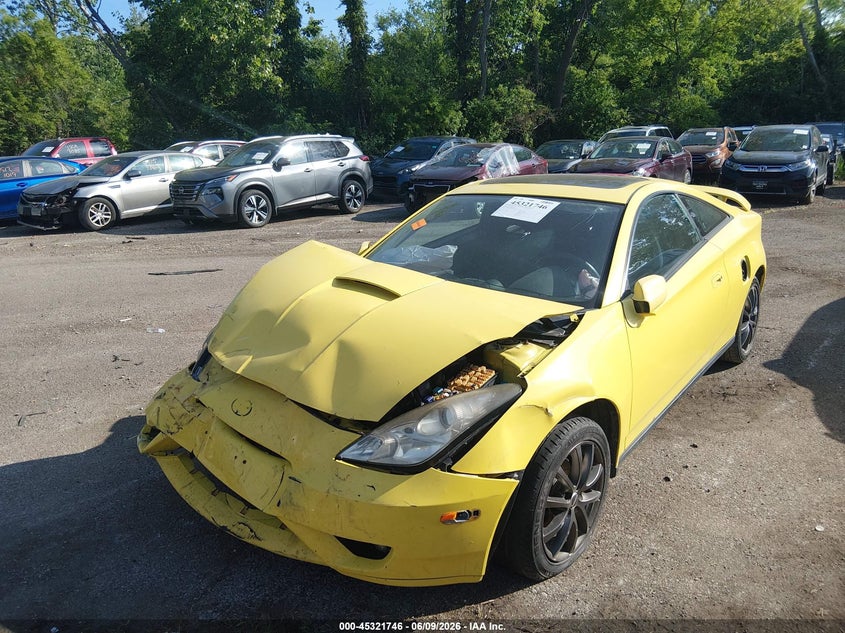 2003 Toyota Celica VIN JTDDR32T330147661 IAAI salvage auction — FRONT END, Salvage (Ohio), sold $375 on 2026-07-14 (photo 2)