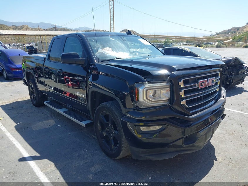 2017 Gmc SIERRA VIN 1GTV2LEH9HZ142743 IAAI salvage auction — LEFT FRONT, Salvage Title, sold $5,250 on 2026-07-22 (photo 1)