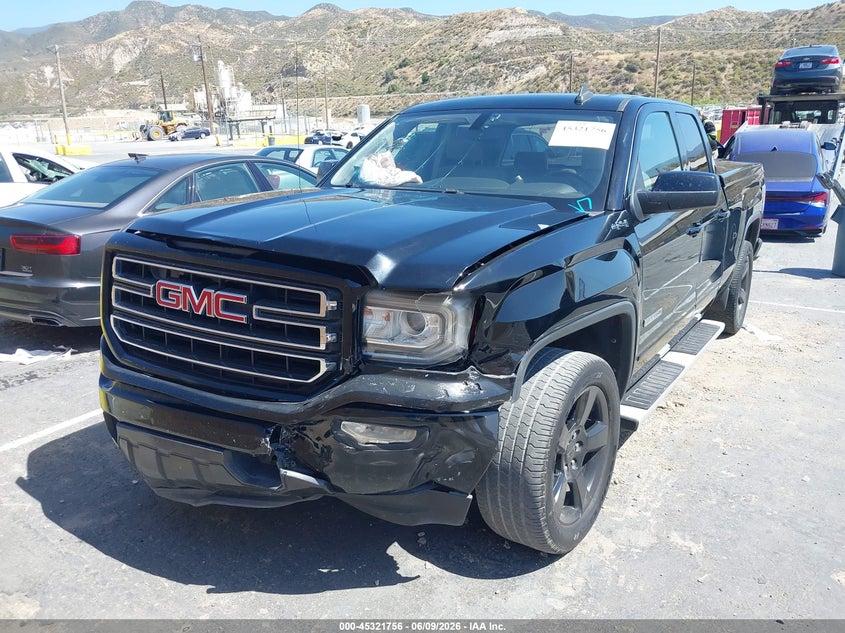 2017 Gmc SIERRA VIN 1GTV2LEH9HZ142743 IAAI salvage auction — LEFT FRONT, Salvage Title, sold $5,250 on 2026-07-22 (photo 2)