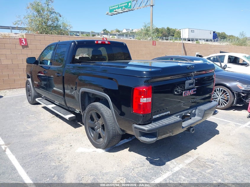 2017 Gmc SIERRA VIN 1GTV2LEH9HZ142743 IAAI salvage auction — LEFT FRONT, Salvage Title, sold $5,250 on 2026-07-22 (photo 3)