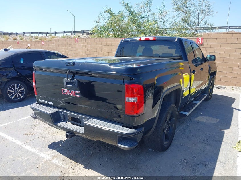 2017 Gmc SIERRA VIN 1GTV2LEH9HZ142743 IAAI salvage auction — LEFT FRONT, Salvage Title, sold $5,250 on 2026-07-22 (photo 4)