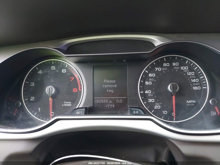 2016 Audi A4 VIN WAUAFAFL0GN006577 IAAI salvage auction — NORMAL WEAR, Clear (Alabama), sold $325 on 2026-07-15 (photo 7)